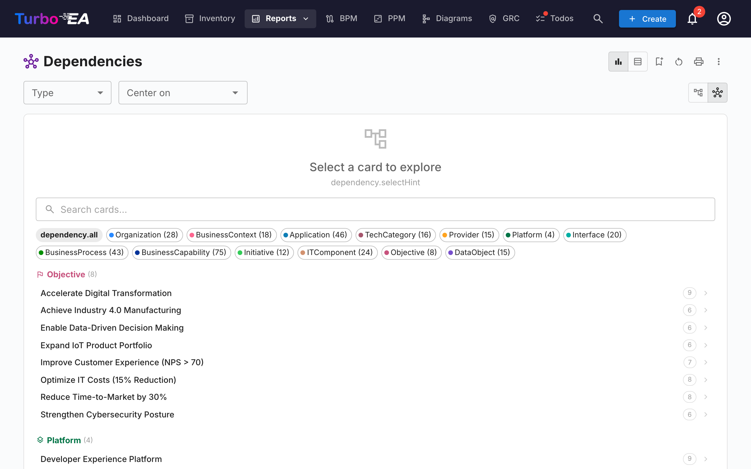 Dependencies Report