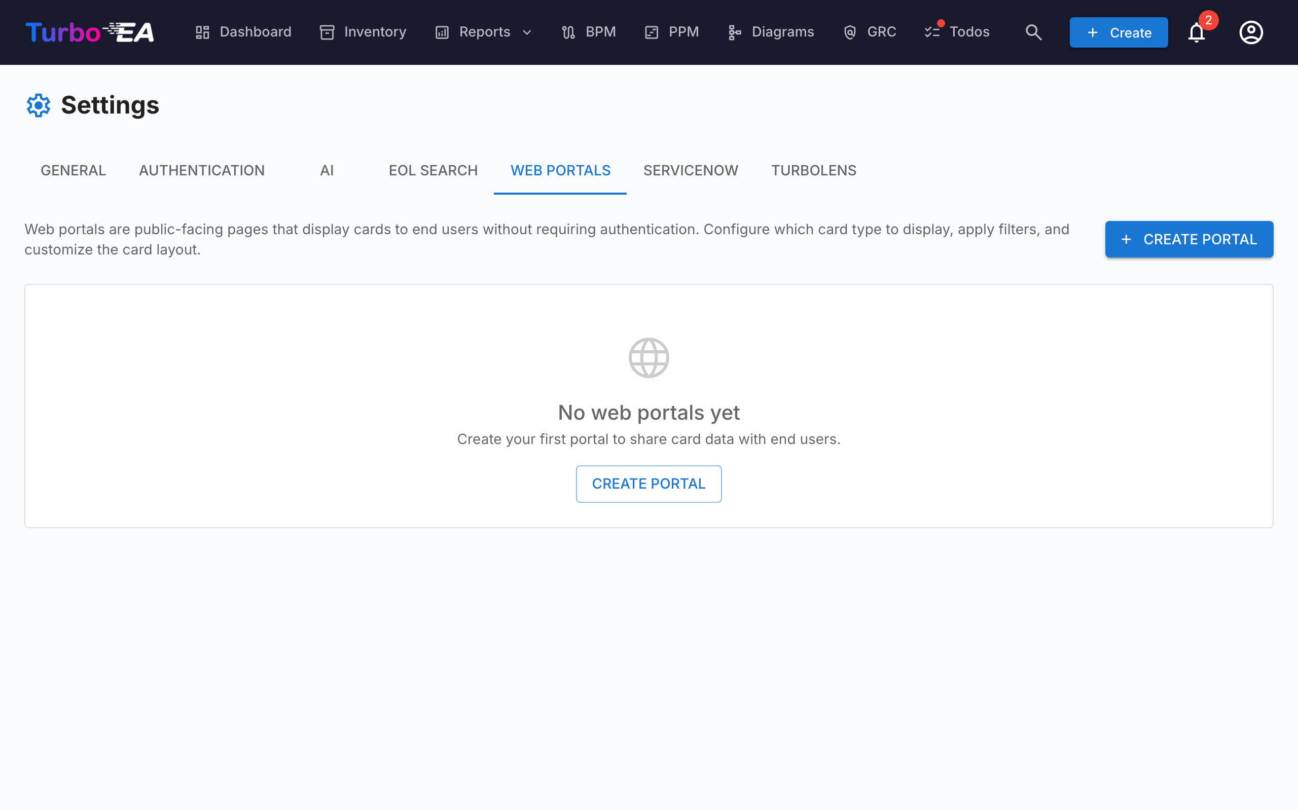 Web Portals Administration